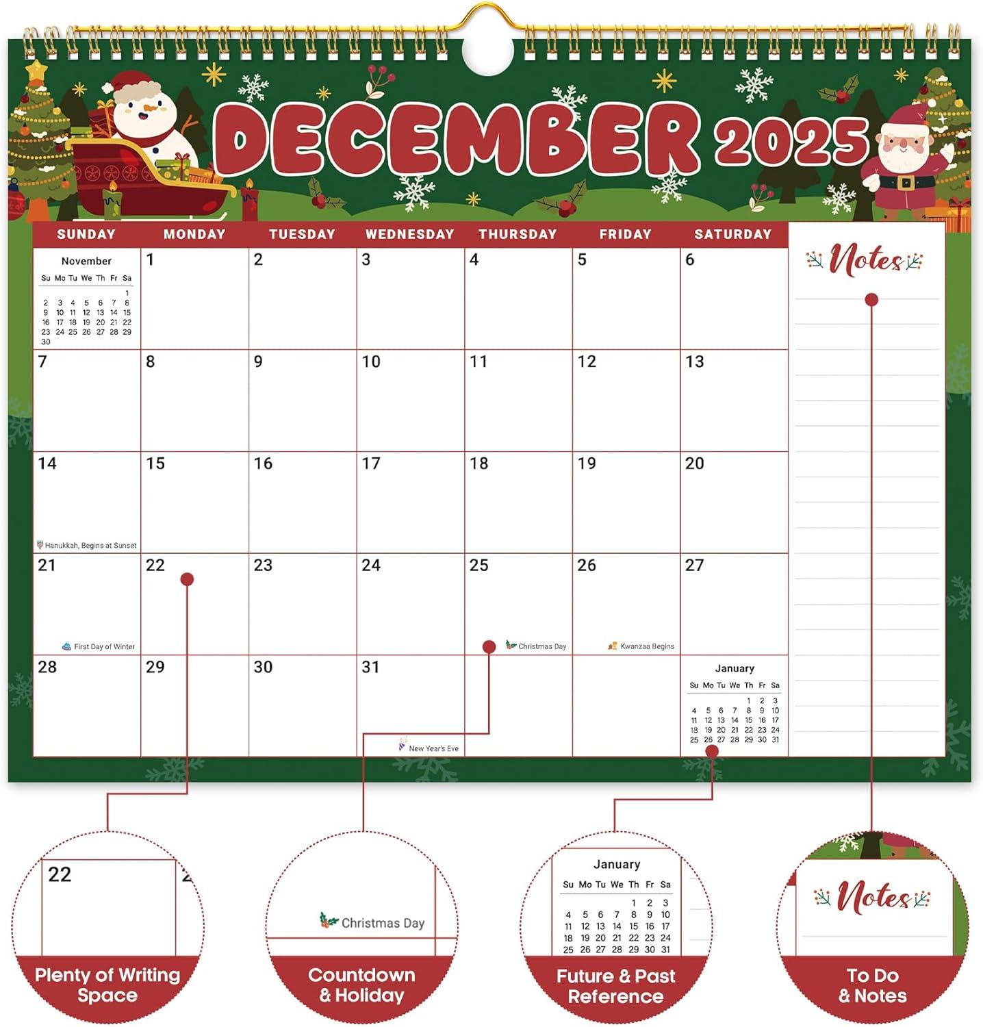 image:imageCalendar 20262027 21Month Wall Calendar Runs Until Jun 2027115 x 147Large Monthly Calendar with TwinWire Binding Perfect for Home or Office Midnight GardenEWatercolor Festival