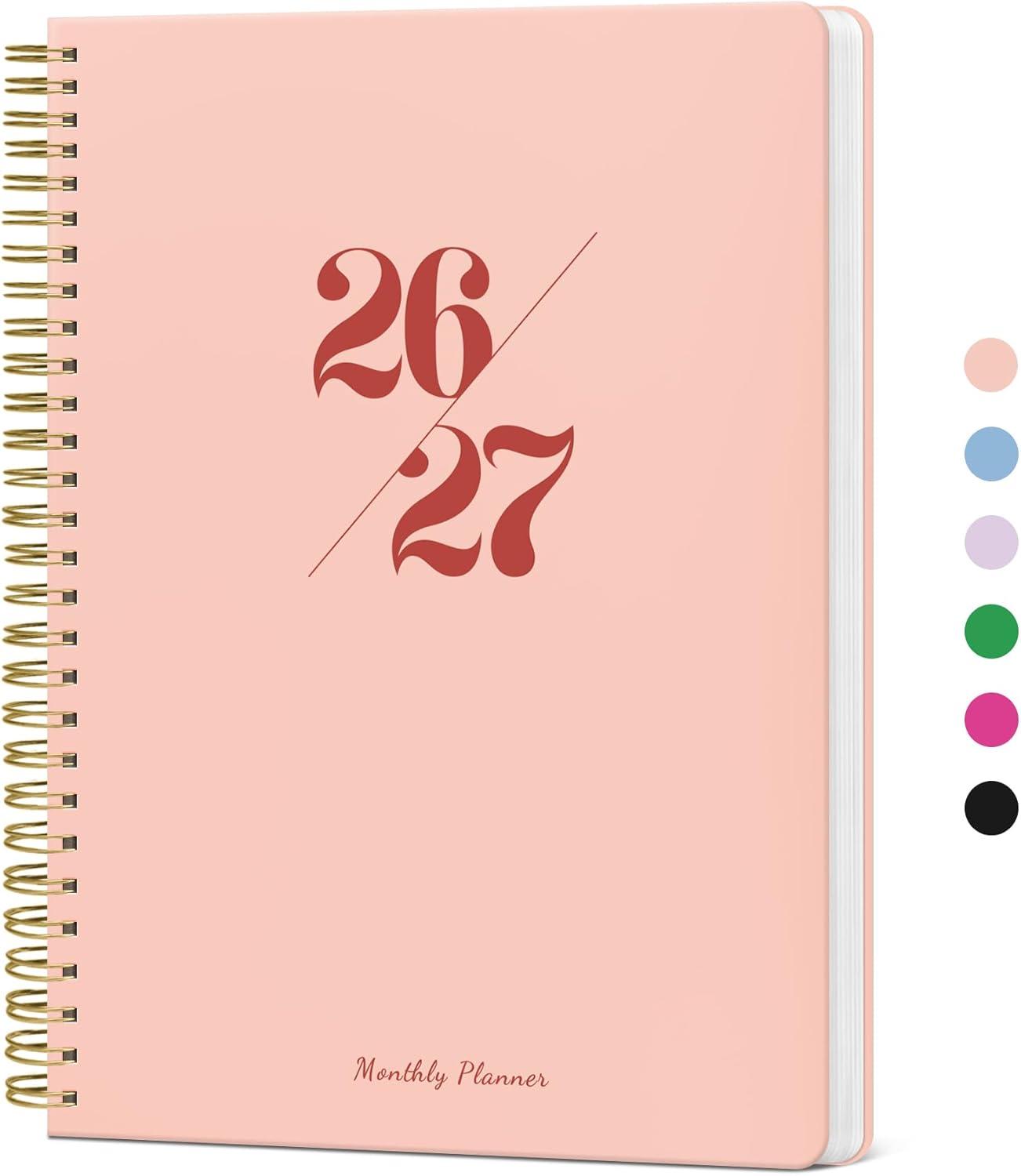 image:imageMonthly Planner 20252027 2 Year Months Planner Calendar 20252027 July 2025 June 2027 7 x 10 2527 Monthly Calendar Planner 24 Months Perfect for School Office Home Planning GreenDPink