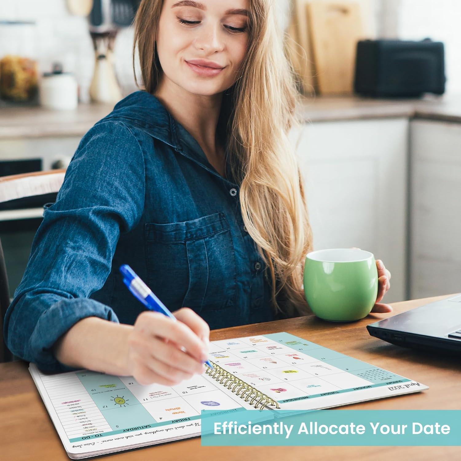 image:imageMonthly Planner 20262027 2 Year Months Calendar Planner 20262027 Runs from January 2026 December 2027 7 x 10 24 Months Perfect for School Office Home Planning Distant PeaksCBlack