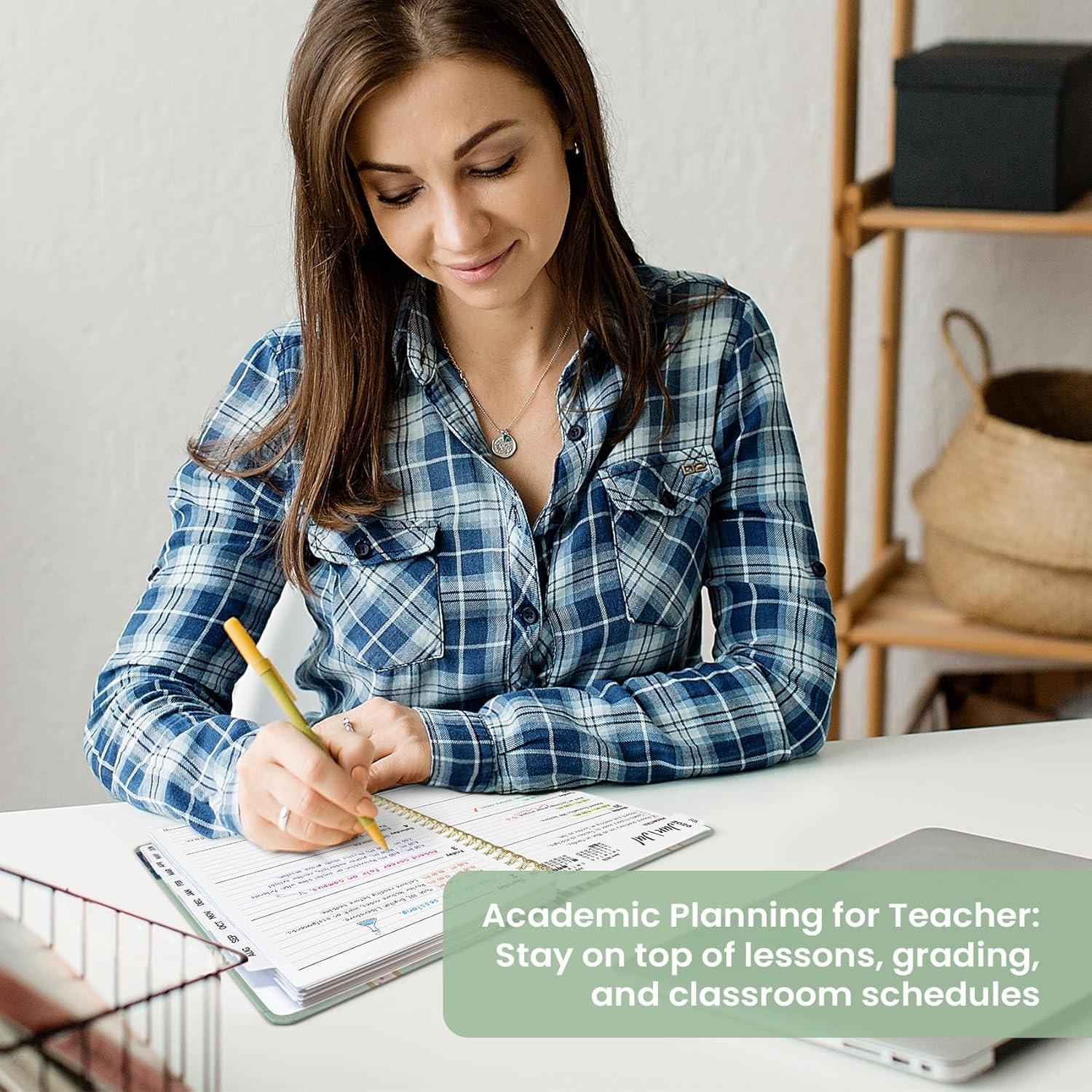image:imagePlanner 20262027 Academic Monthly Weekly Spiral Calendar July 2026 June 2027 Hardcover Agenda Notebook with Tabs 85 x 11 Perfect for Students Teachers School amp Daily Planning Twilight BloomNShelf Stories