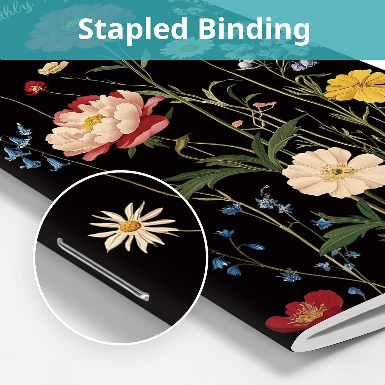 image:imagePocket Calendar 20262027 for Purse Two Year Monthly Planner Pocket Size Jan 2026 to Dec 2027 Monthly Planner Small Size 65 x 35 WildflowersPeony Bloom