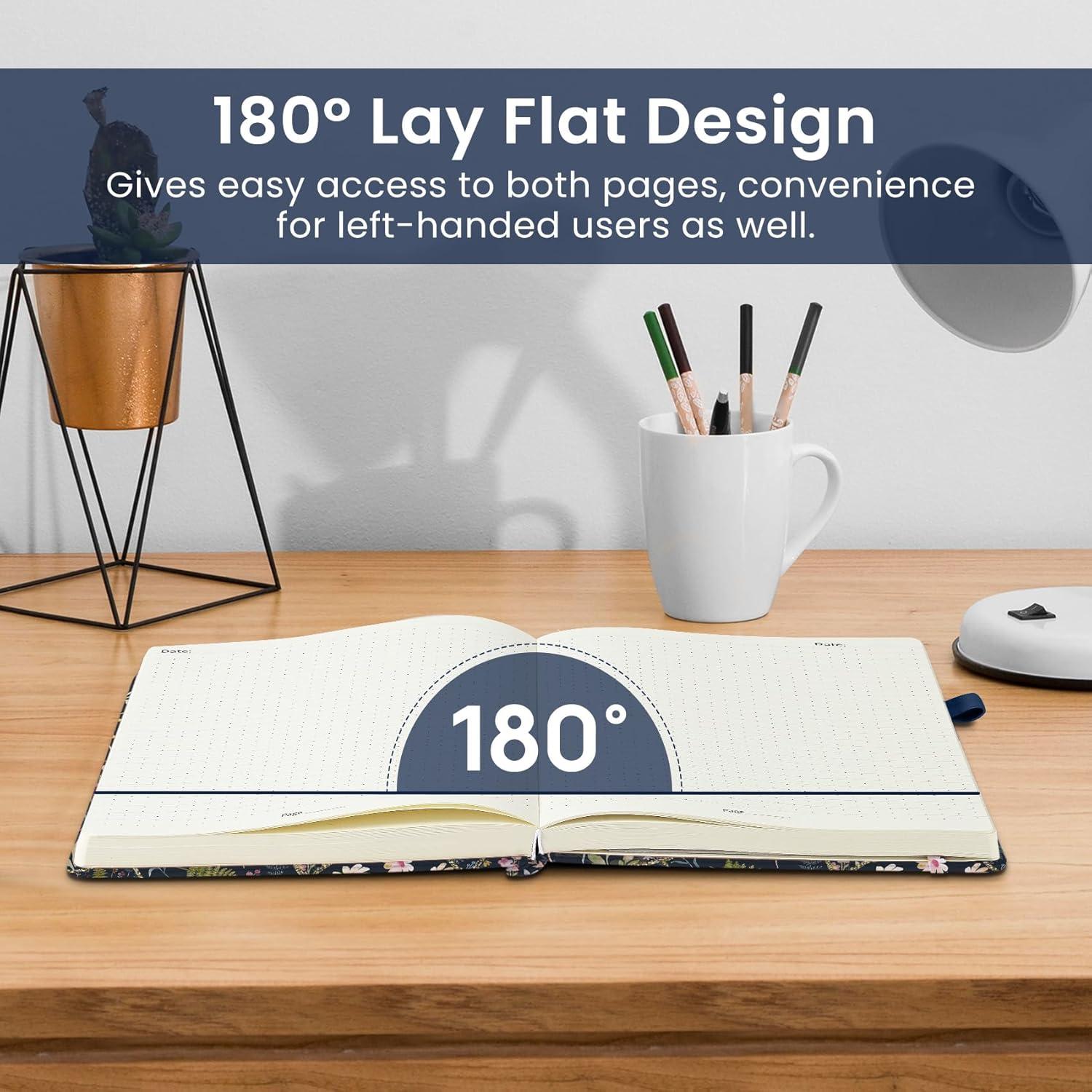 image:imageTaja Lined Journal Notebook for Women amp Men Hardcover Leather Journal for writing A5 College Ruled Notebook for Work amp Note Taking Perfect for Office School Home Supplies 160 Pages GardenEPatchwork Floral