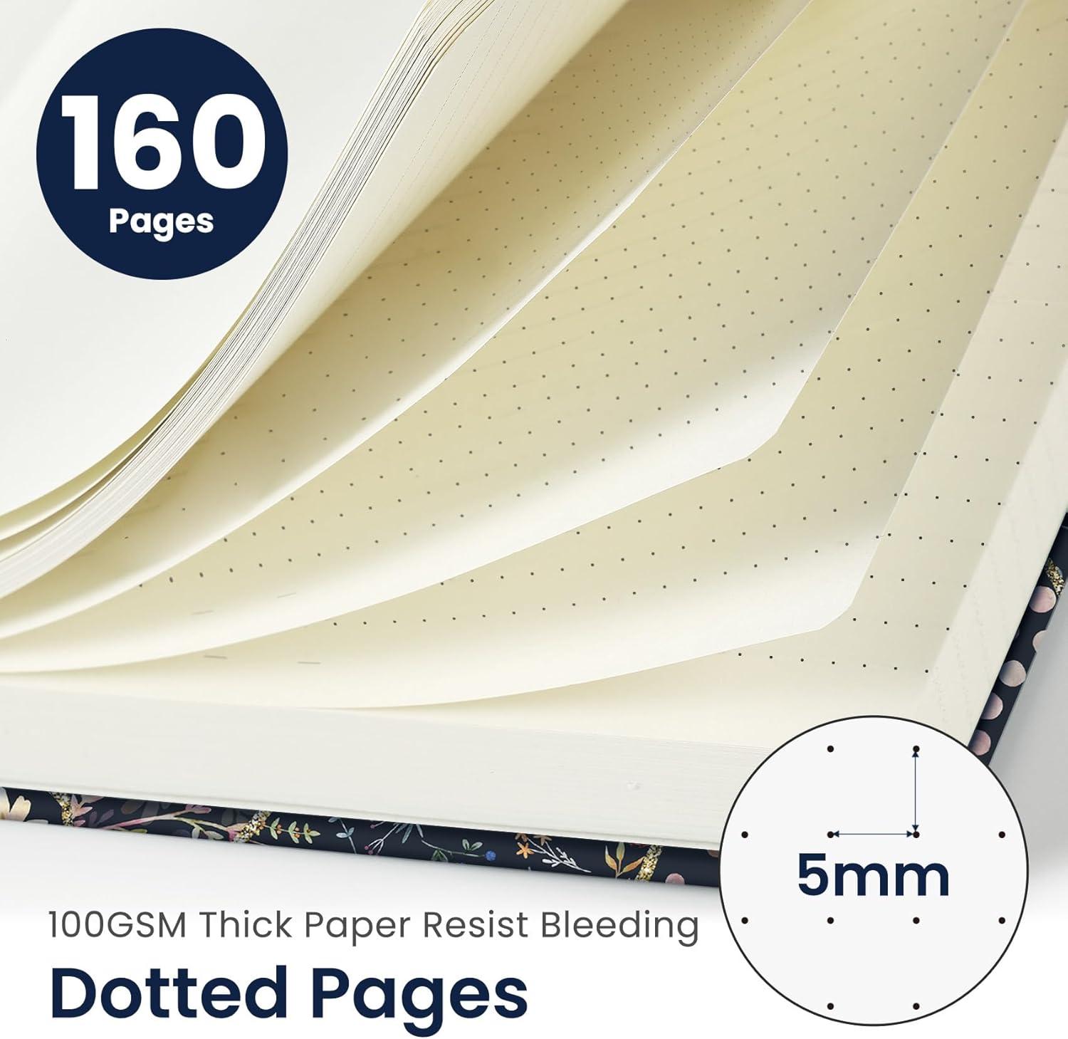 image:imageTaja Lined Journal Notebook for Women amp Men Hardcover Leather Journal for writing A5 College Ruled Notebook for Work amp Note Taking Perfect for Office School Home Supplies 160 Pages GardenEPatchwork Floral