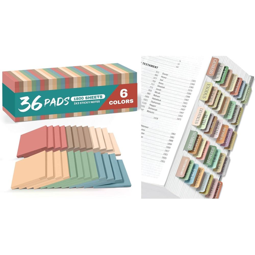 image:imageBible tabs and Sticky Notes