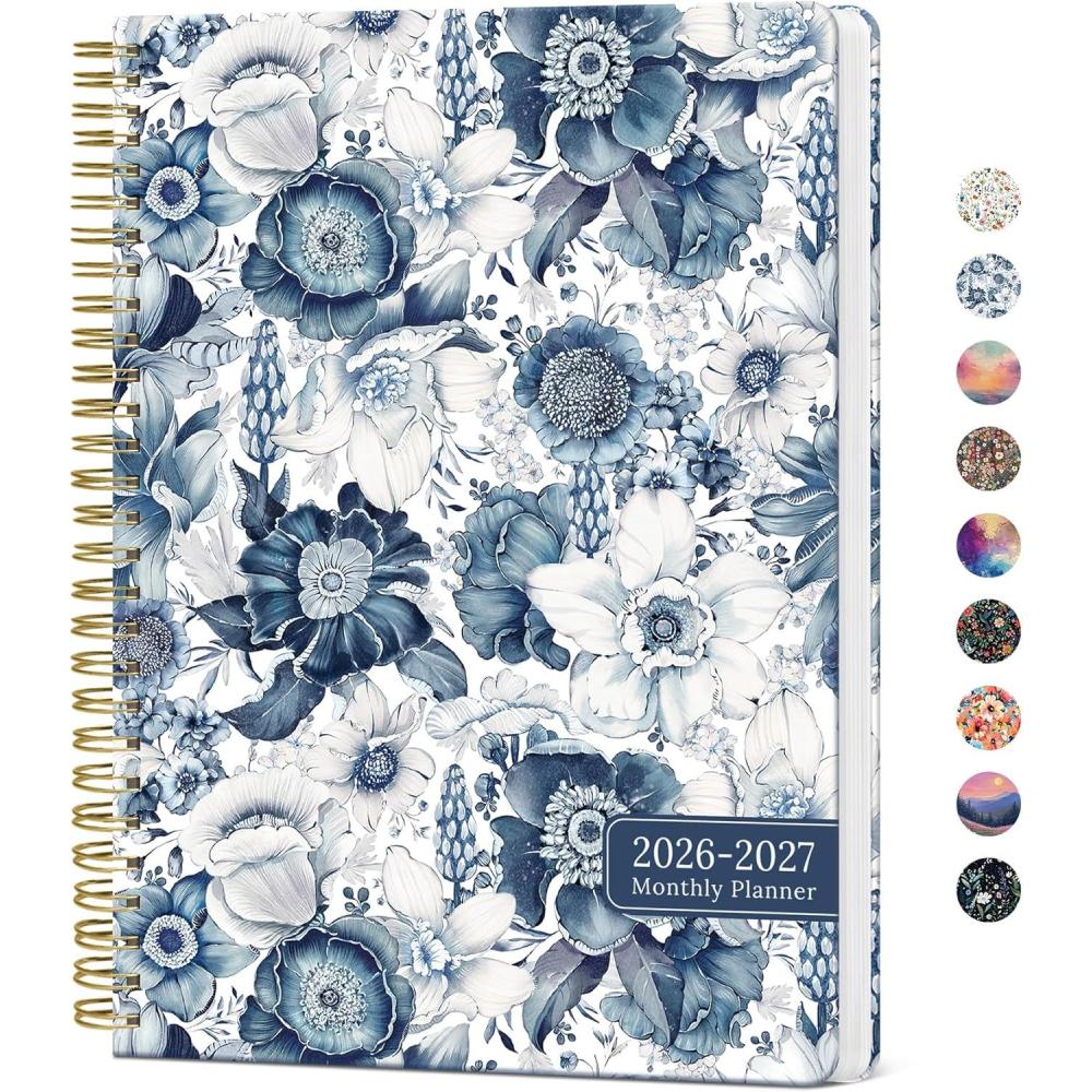 image:imageMonthly Planner 20252027 2 Year Months Planner Calendar 20252027 July 2025 June 2027 7 x 10 2527 Monthly Calendar Planner 24 Months Perfect for School Office Home Planning GreenCBlue Floral