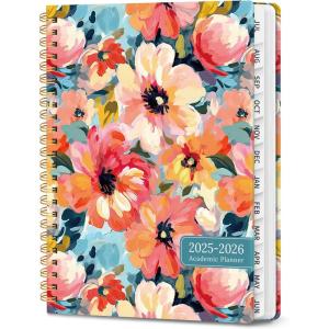 image:image2026 Planner Weekly and Monthly Calendar Planner for Women Jan 2026  Dec 2026 Hardcover Planning Agenda book with Tabs Spiral Bound Inner Pocket Perfect for School Office Supplies 63 x 85  ButterflyDPastel Garden