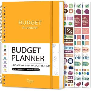 image:imageBudget Planner  Monthly Budget Book with Expense Tracker Notebook Undated Bill Organizer amp Finance Planner to Take Control of Your Money Account Book to Manage Your FinancesPinkGYellow