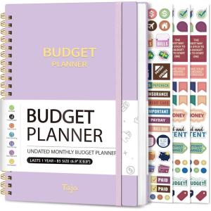 image:imageBudget Planner  Monthly Budget Book with Expense Tracker Notebook Undated Bill Organizer amp Finance Planner to Take Control of Your Money Account Book to Manage Your FinancesPinkKLavender