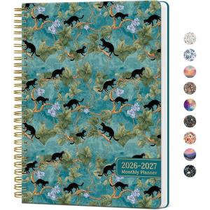 image:imageMonthly Planner 20262027 2 Year Months Calendar Planner 20262027 Runs from January 2026  December 2027 7 x 10 24 Months Perfect for School Office Home Planning  Distant PeaksHCats in Vine
