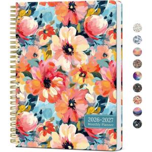 image:imageMonthly Planner 20262027 2 Year Months Calendar Planner 20262027 Runs from January 2026  December 2027 7 x 10 24 Months Perfect for School Office Home Planning  Distant PeaksGPastel Garden