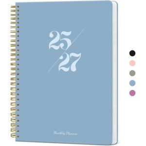 image:imageMonthly Planner 20262027 2 Year Months Calendar Planner 20262027 Runs from January 2026  December 2027 7 x 10 24 Months Perfect for School Office Home Planning  Distant PeaksEBaby Blue