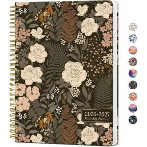 image:imageMonthly Planner 20262027 2 Year Months Calendar Planner 20262027 Runs from January 2026  December 2027 7 x 10 24 Months Perfect for School Office Home Planning  Distant PeaksHWild Rose