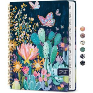 image:imagePlanner 20262027 Academic Year Weekly and Monthly Calender Planner from Jul 2026  Jun 2027 Spiral Bound School Planning Book Perfect for Teacher Student Women amp Men A5 63 x 85 HerbsKDesert Whimsy