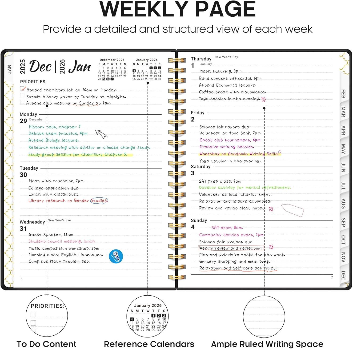 image:image2026 Planner and Sticky Notes