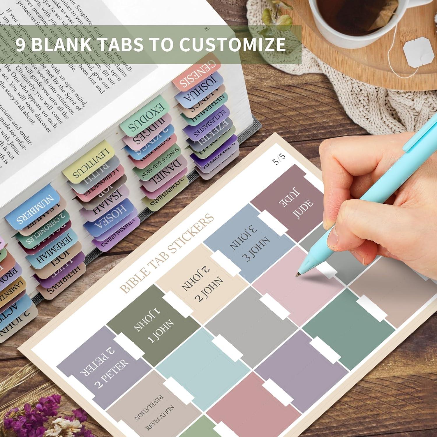 image:imageBible Tabs for Women amp Men Laminated Bible Tabs for Study Bible Large Print Neutral Bible Tabs for Easy Navigation Boho Theme Bible Index TabsFmacaron