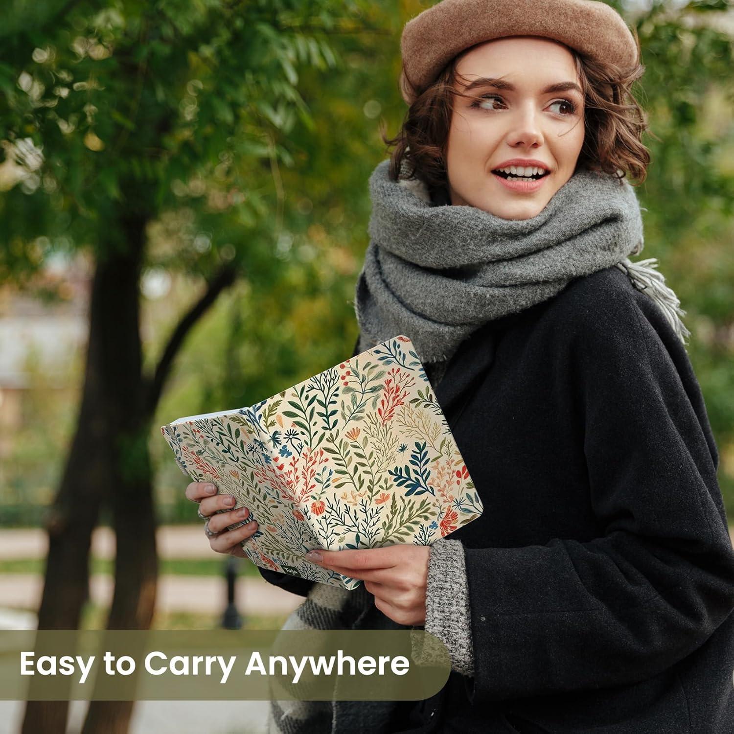 image:imageTaja Aesthetic Lined Journal for Women Pretty 6 x 8 Notebook for Work amp Note with 160 College Ruled Pages Hardcover Leather Notebook for Journaling Note Taking Bible Study Dreamscape HillsHHerbs