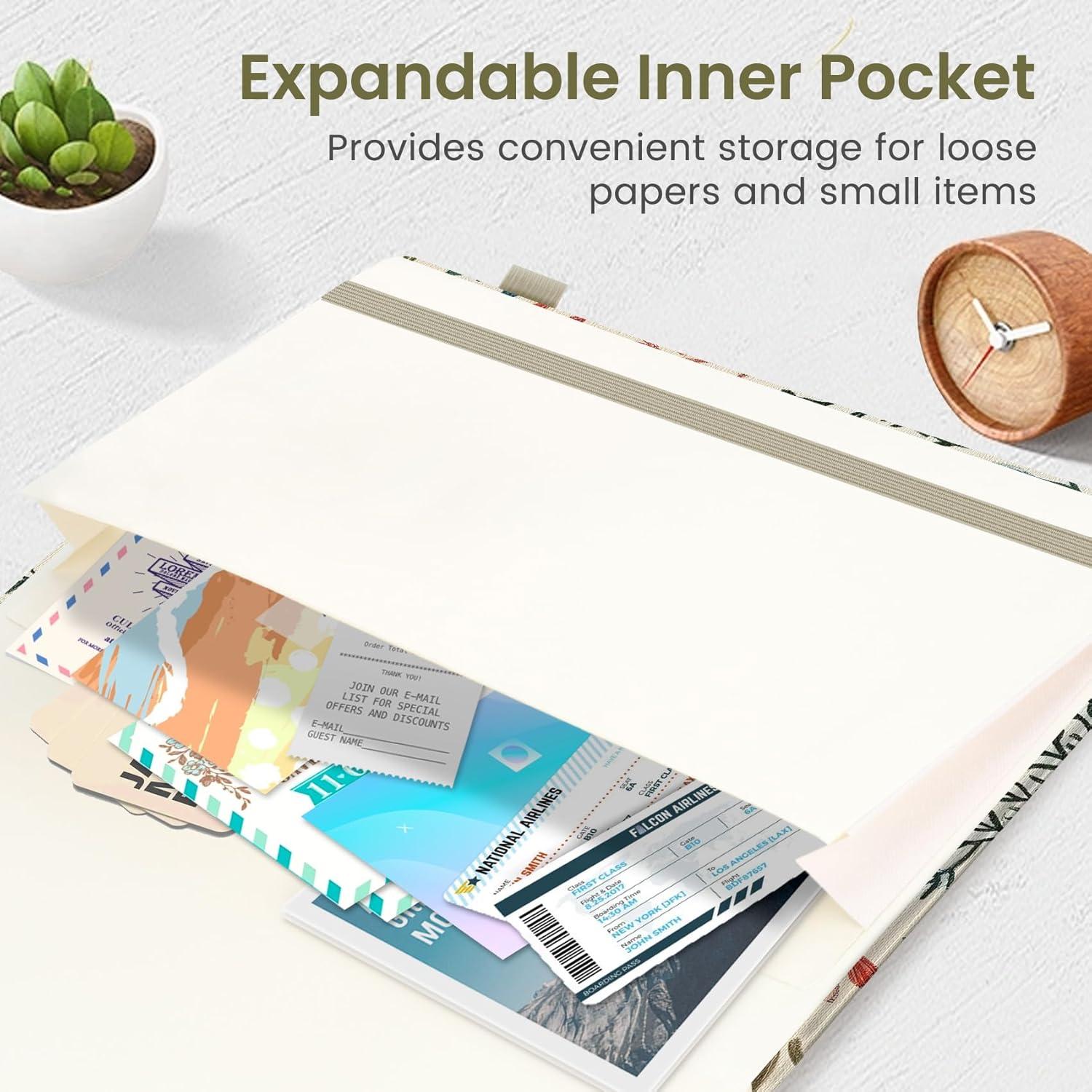 image:imageTaja Aesthetic Lined Journal for Women Pretty 6 x 8 Notebook for Work amp Note with 160 College Ruled Pages Hardcover Leather Notebook for Journaling Note Taking Bible Study Dreamscape HillsHHerbs