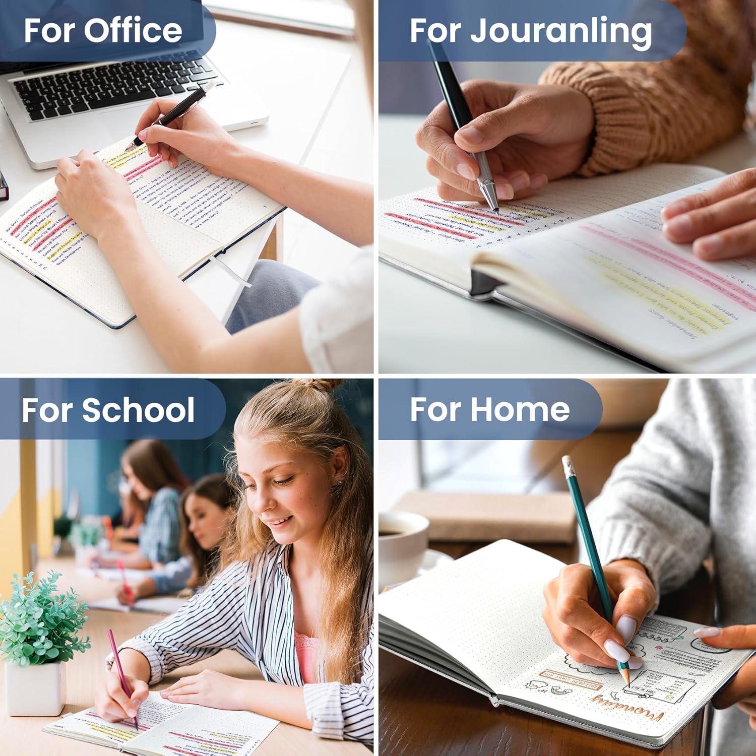 image:imageTaja Pretty Lined Journal for Women Aesthetic Cute Hardcover Leather Journal for Writing A5 College Ruled Notebook for Work amp Note Taking Perfect for Office School Home 160 Pages Meadow FlowersSDistant Peak