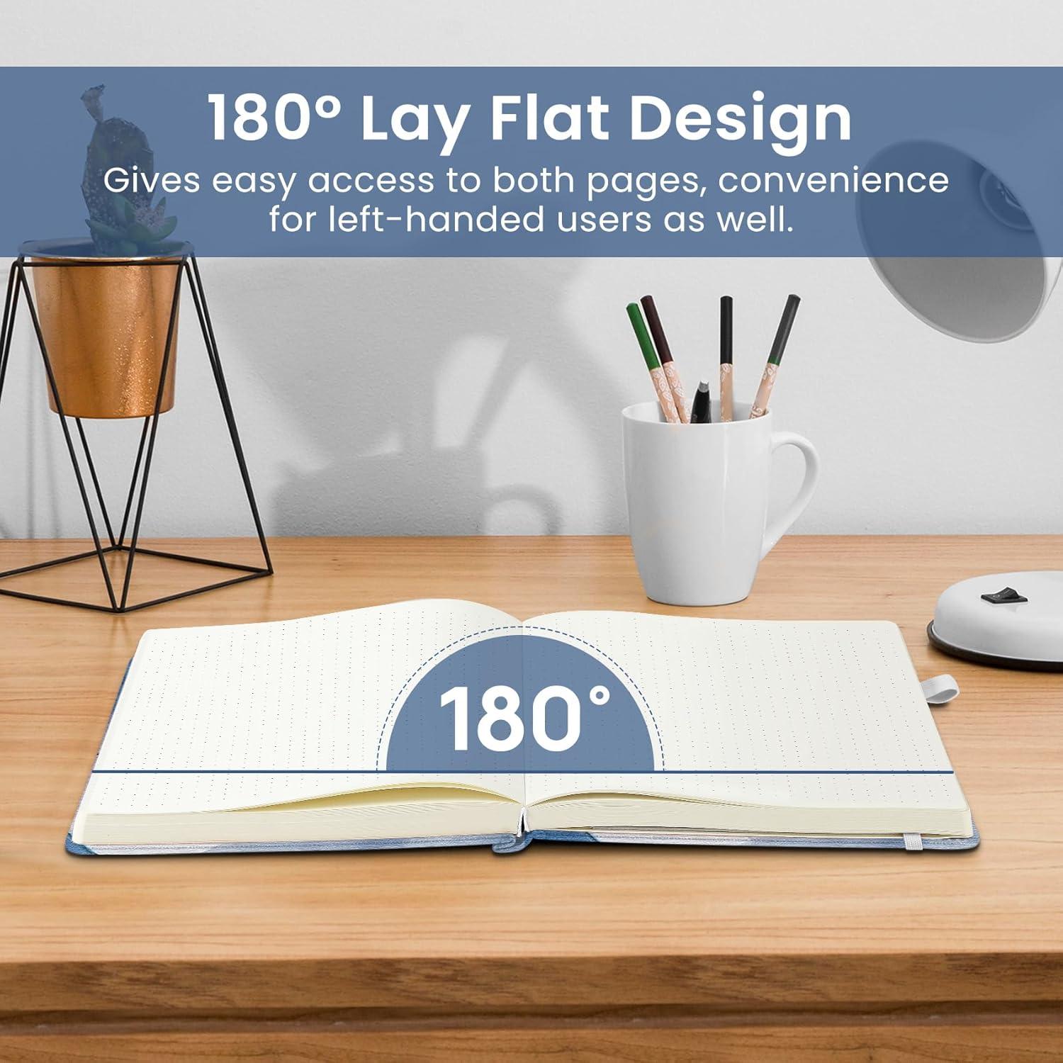 image:imageTaja Pretty Lined Journal for Women Aesthetic Cute Hardcover Leather Journal for Writing A5 College Ruled Notebook for Work amp Note Taking Perfect for Office School Home 160 Pages Meadow FlowersSDistant Peak