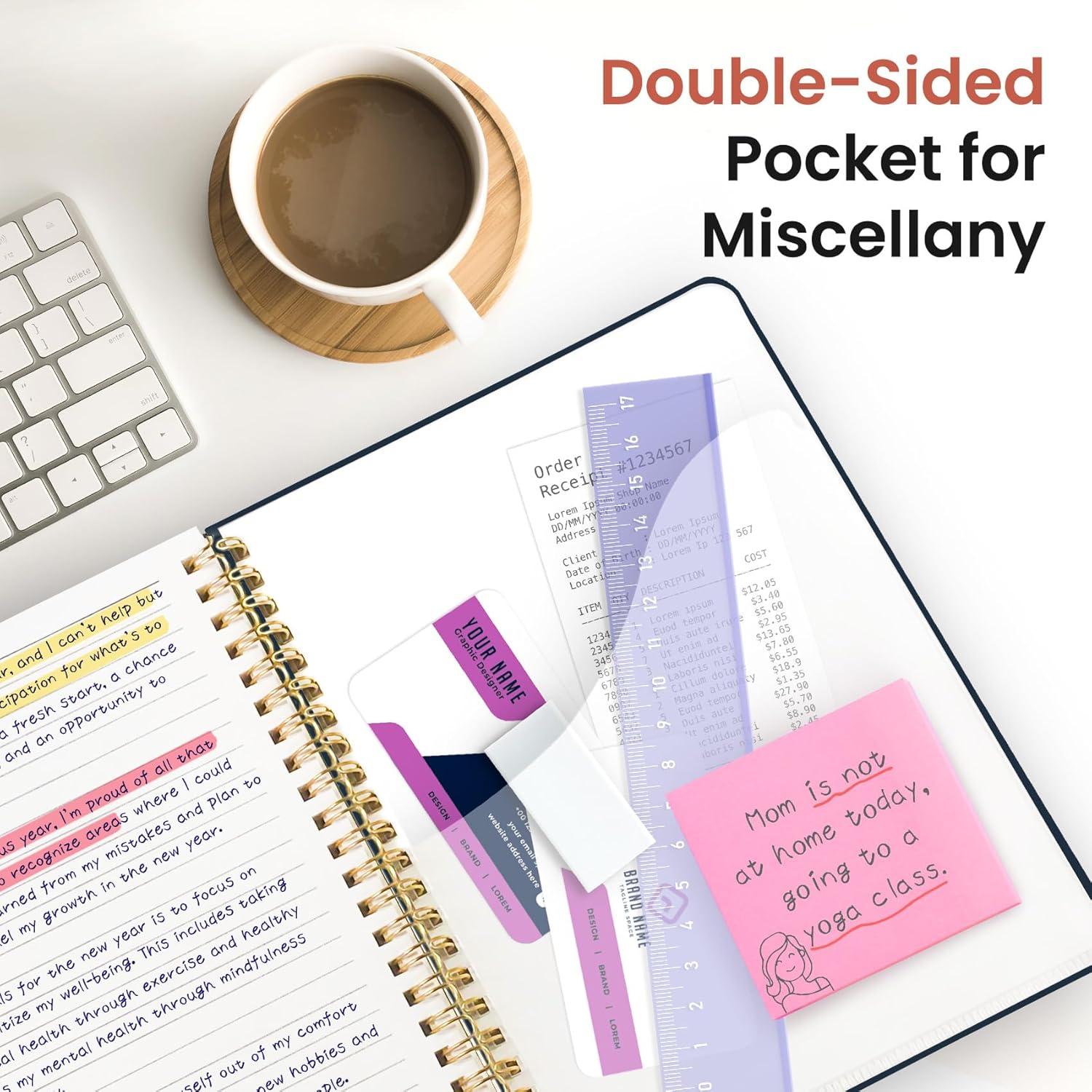 image:imageTaja Spiral Lined Journal for Women Notebook for Work with Pretty Cover 140 College Ruled Pages Hardcover Notebook for Journaling Note Taking Bible Study Color SplashPPoppy Field