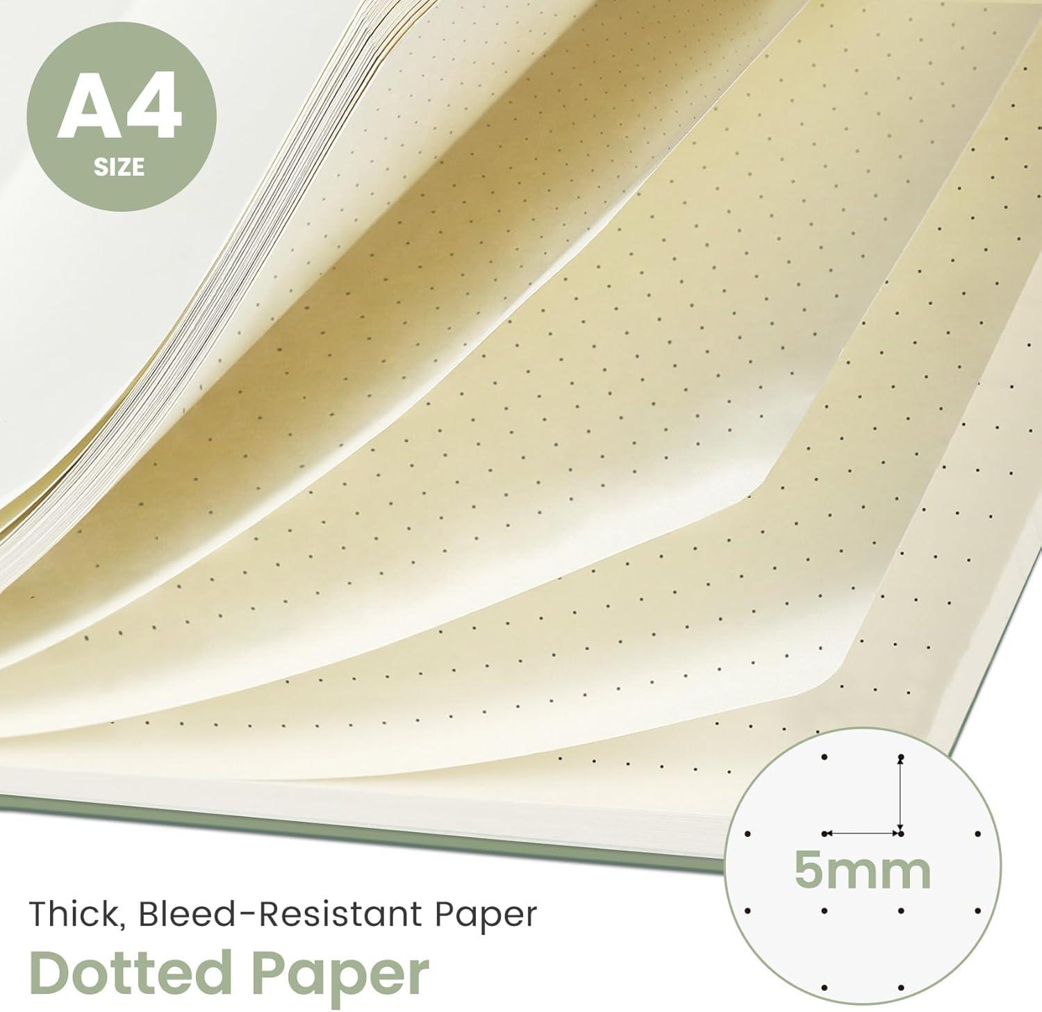 image:imageTaja Spiral Lined Notebook 85x11 Notebooks for Work Large A4 Journal for Women amp Men College Ruled Journaling Notebook for Writing Plastic Cover Spiral Journal PurpleBGreen
