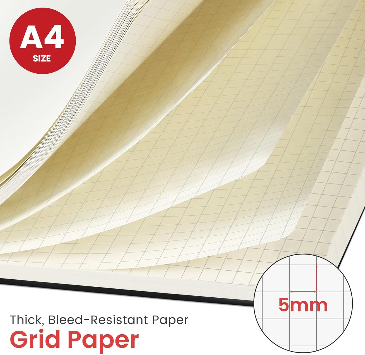 image:imageTaja Spiral Lined Notebook 85x11 Notebooks for Work Large A4 Journal for Women amp Men College Ruled Journaling Notebook for Writing Plastic Cover Spiral Journal PurpleDBlack