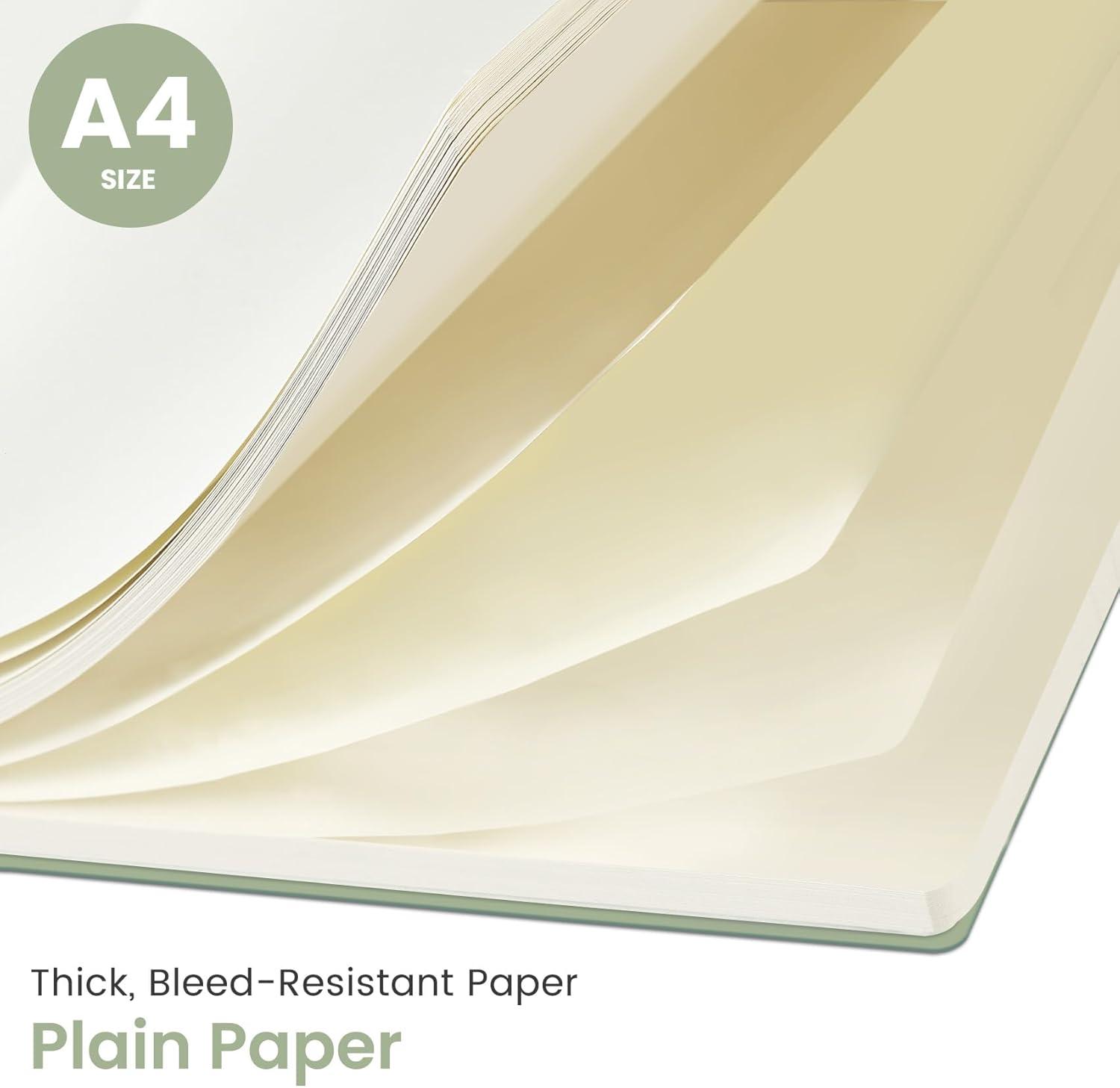image:imageTaja Spiral Lined Notebook 85x11 Notebooks for Work Large A4 Journal for Women amp Men College Ruled Journaling Notebook for Writing Plastic Cover Spiral Journal PurpleBGreen