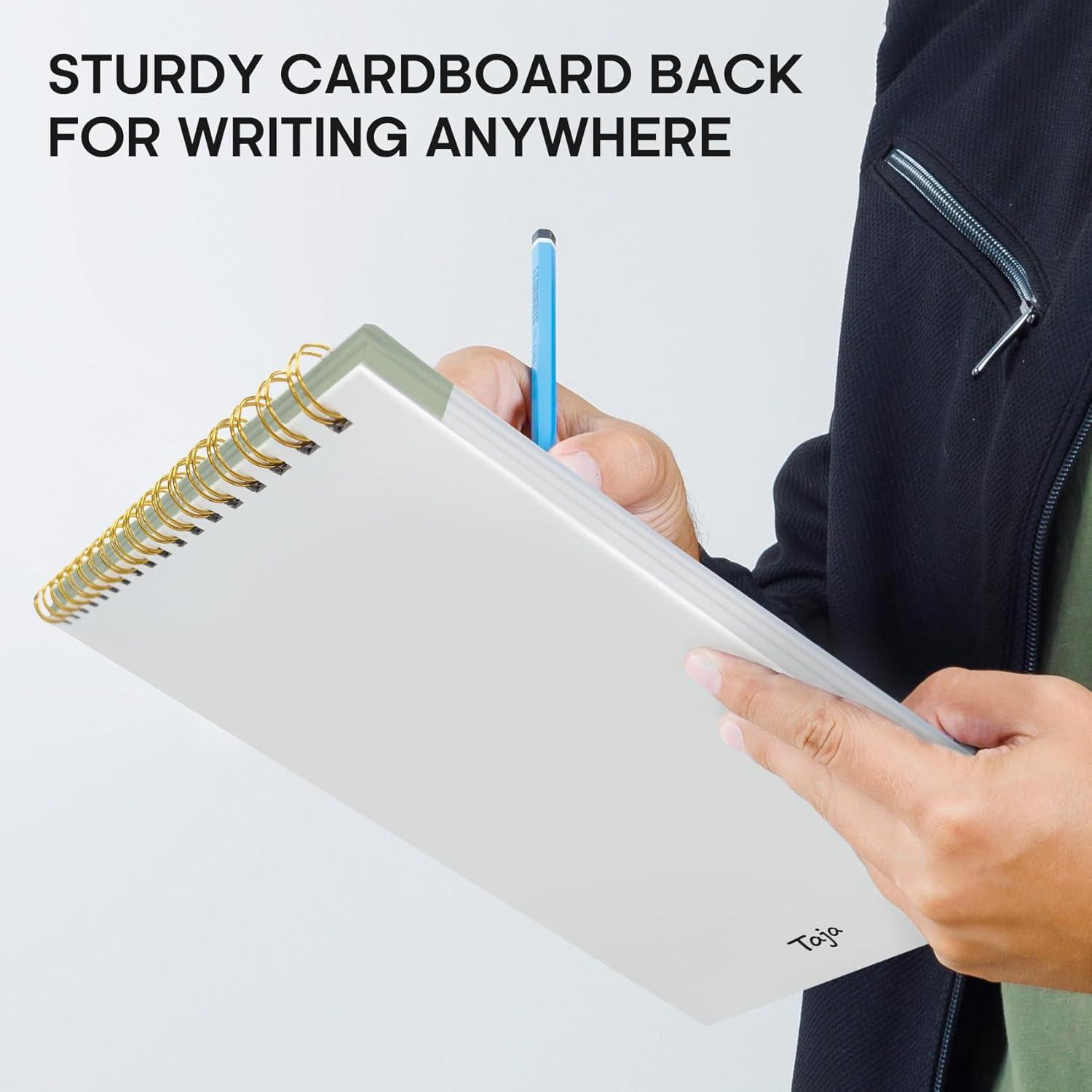 image:imageTaja To Do List Notepad To Do List Notebook for Work with 52 Sheets 98 x 65 Undated Daily Planner Perfect for Daily Tasks and Goal Setting Notepad Suitable for Office Home amp School Greenery SwayvGreen