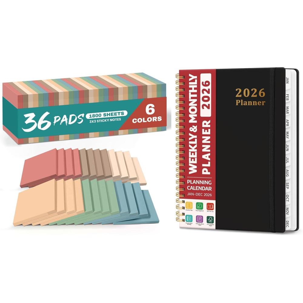 image:image2026 Planner and Sticky Notes
