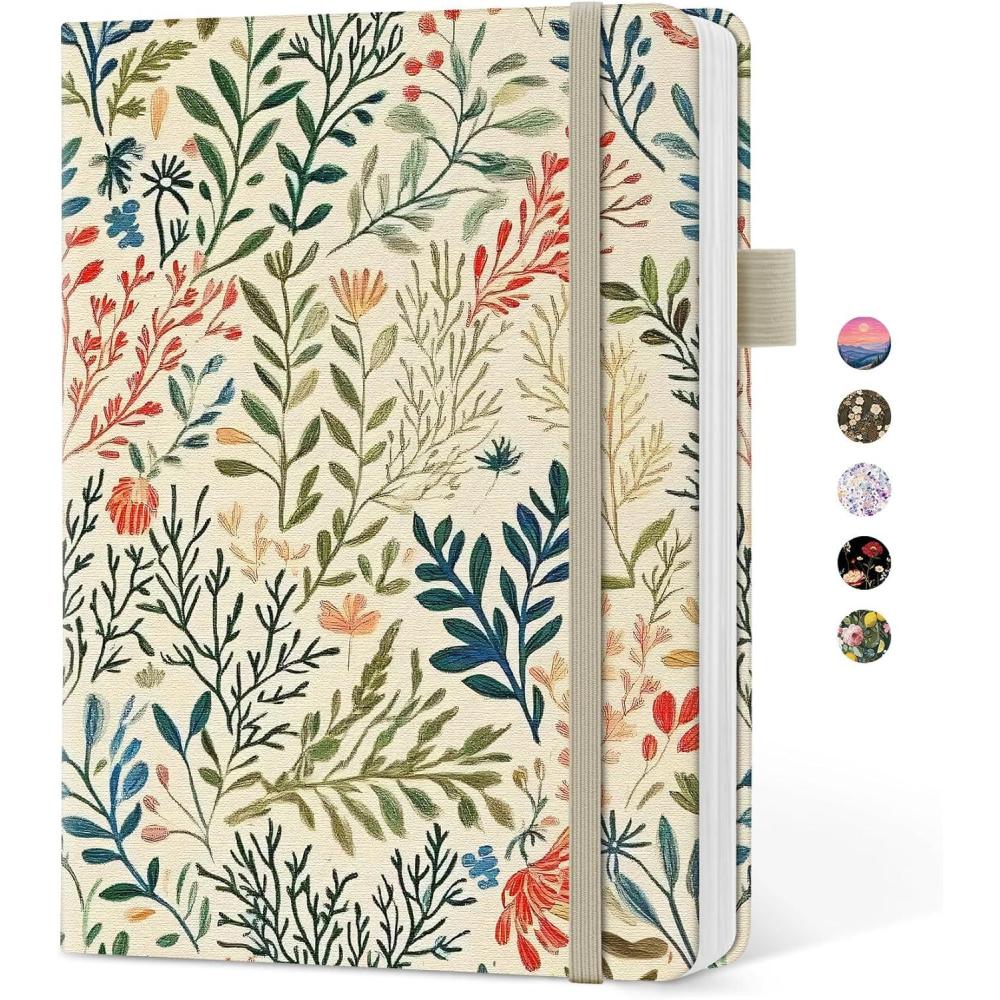 image:imageTaja Aesthetic Lined Journal for Women Pretty 6 x 8 Notebook for Work amp Note with 160 College Ruled Pages Hardcover Leather Notebook for Journaling Note Taking Bible Study Dreamscape HillsHHerbs