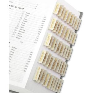 image:imageBible Tabs for Women amp Men Laminated Bible Tabs for Study Bible Large Print Neutral Bible Tabs for Easy Navigation Boho Theme Bible Index TabsQbeige
