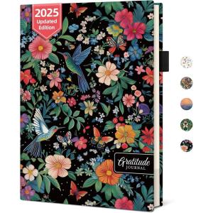 image:imageGratitude Journal for Women  Undated Daily Mindfulness amp Manifestation Journal with Prompts for Cultivate Affirmations Positivity SelfCare amp Happiness  WildflowerscHummingbird