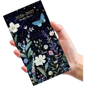 image:imagePocket Calendar 20262027 for Purse Two Year Monthly Planner Pocket Size Jan 2026 to Dec 2027 Monthly Planner Small Size 65 x 35  Color SplashACelestial