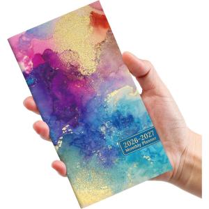 image:imagePocket Calendar 20262027 for Purse Two Year Monthly Planner Pocket Size Jan 2026 to Dec 2027 Monthly Planner Small Size 65 x 35  Color SplashBColor Splash