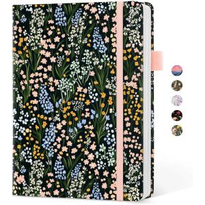 image:imageTaja Aesthetic Lined Journal for Women Pretty 6 x 8 Notebook for Work amp Note with 160 College Ruled Pages Hardcover Leather Notebook for Journaling Note Taking Bible Study Dreamscape HillsMSpring Scatter