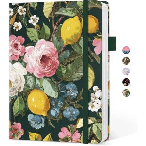 image:imageTaja Aesthetic Lined Journal for Women Pretty 6 x 8 Notebook for Work amp Note with 160 College Ruled Pages Hardcover Leather Notebook for Journaling Note Taking Bible Study Dreamscape HillsIColorful Painting