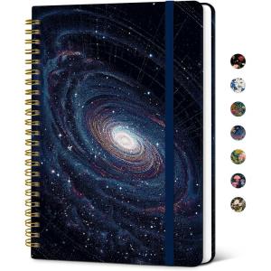 image:imageTaja Lined Spiral Notebook Journal for Women A558  83 Cute Hardcover Notebook for Work School amp Note Taking Pretty College Ruled Journal for Writing 140 Pages JellyfishBlossom Valley
