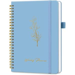 image:imageUndated Weekly Planner Weekly To Do List Notebook with Goal amp Habit Tracker Organizer A5 Weekly Planner Notebook with Spiral Binding 61 x 82  GreenfBlue