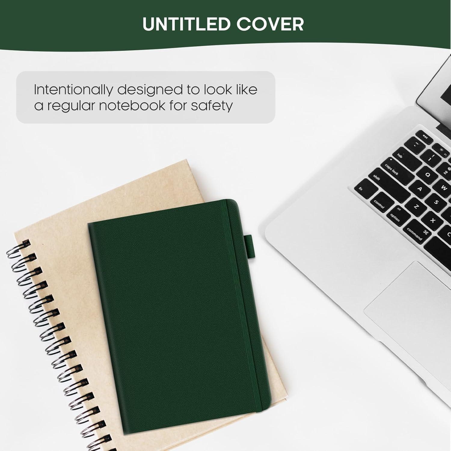 image:imageTaja Address Book with Alphabetical TabsHardcover Address Book Large Print for Record Contacts Small Address Book to Store All Your Important Informations in One Place AquamarineCDark Green