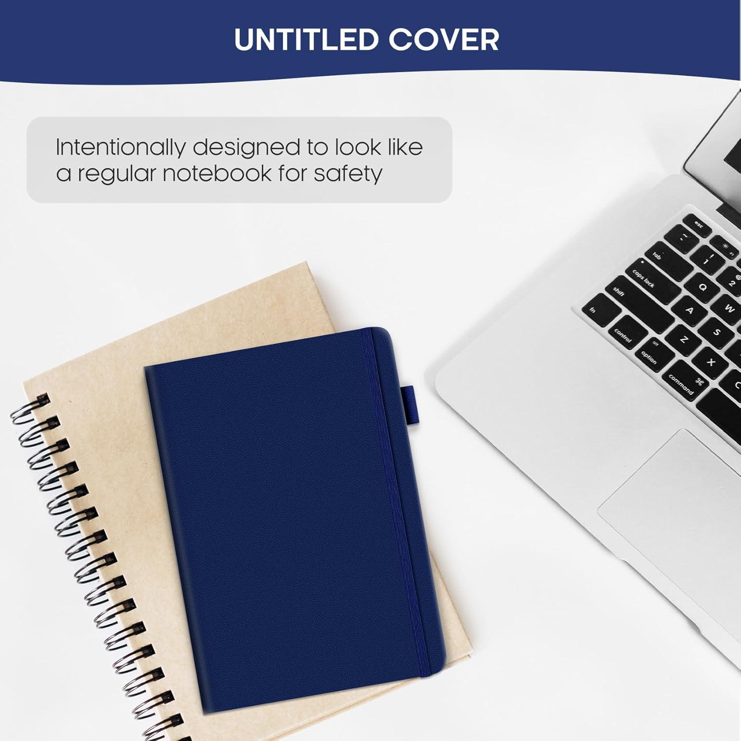 image:imageTaja Address Book with Alphabetical TabsHardcover Address Book Large Print for Record Contacts Small Address Book to Store All Your Important Informations in One Place AquamarineCCobalt
