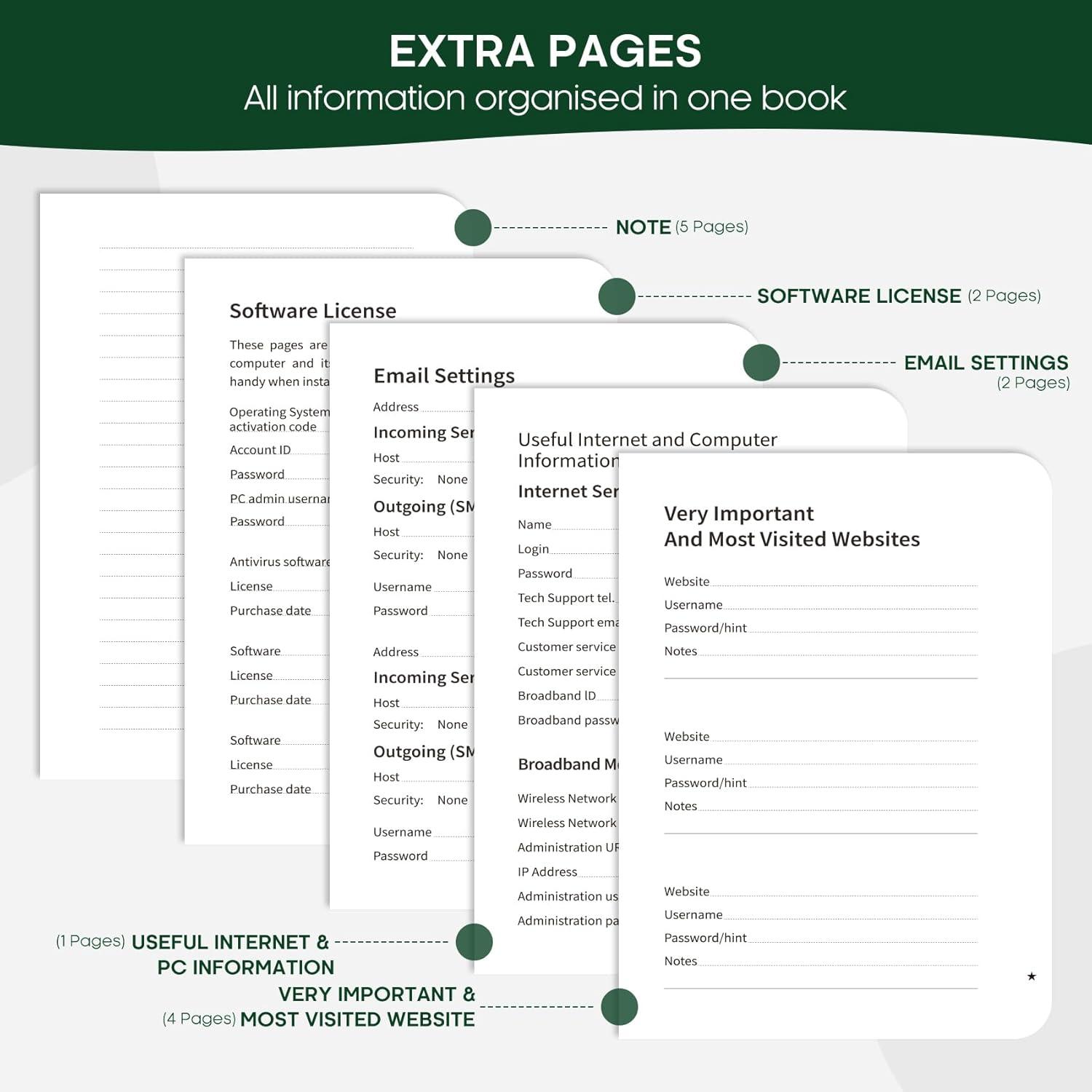 image:imageTaja Password Keeper Book with Alphabetical Tabs Small Password Books for Seniors Password Notebook for Internet Website Address Log in Detail Password Logbook to Help You Stay Organized Rose GoldCButterfly