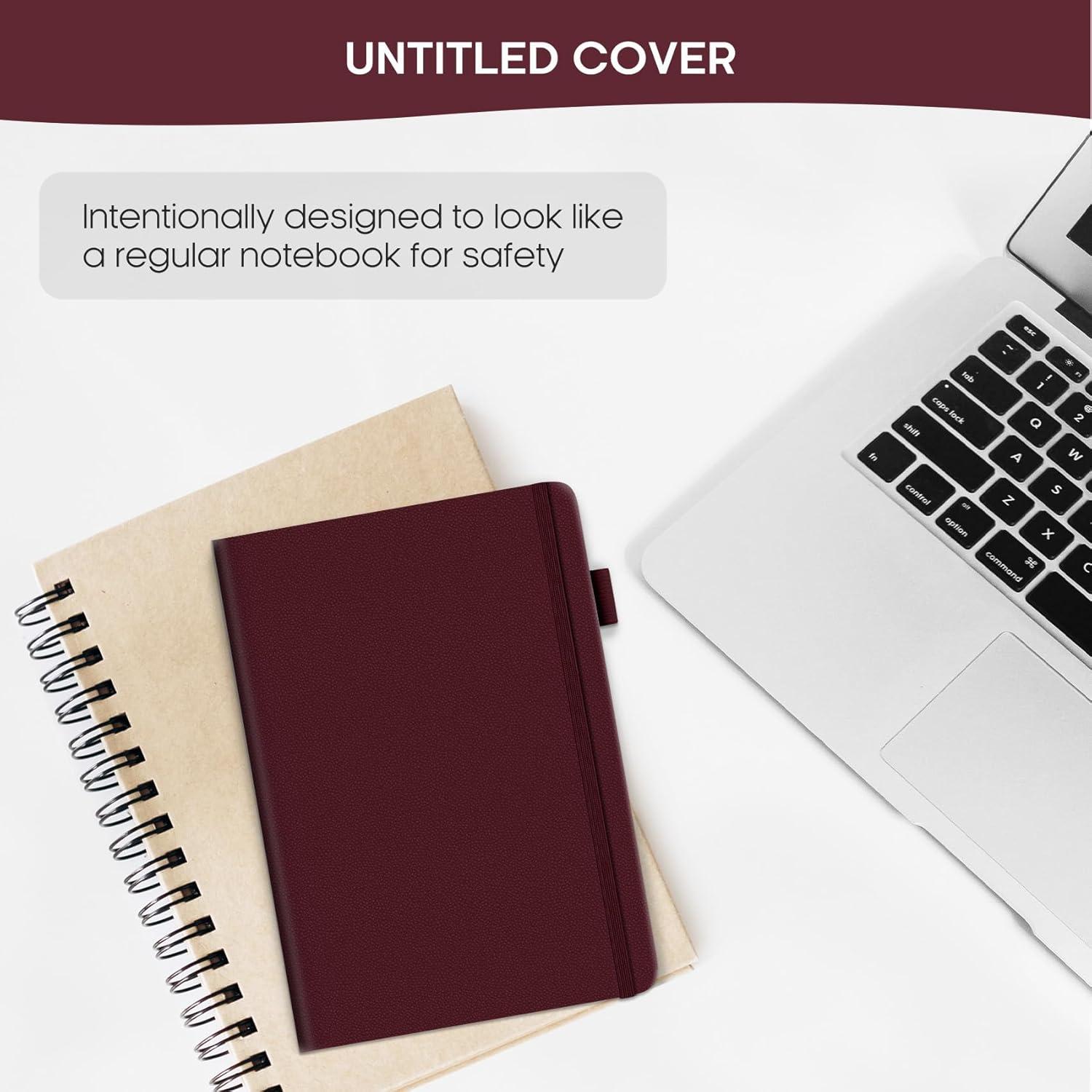 image:imageTaja Password Keeper Book with Alphabetical Tabs Small Password Books for Seniors Password Notebook for Internet Website Address Log in Detail Password Logbook to Help You Stay Organized Rose GoldEBurgundy