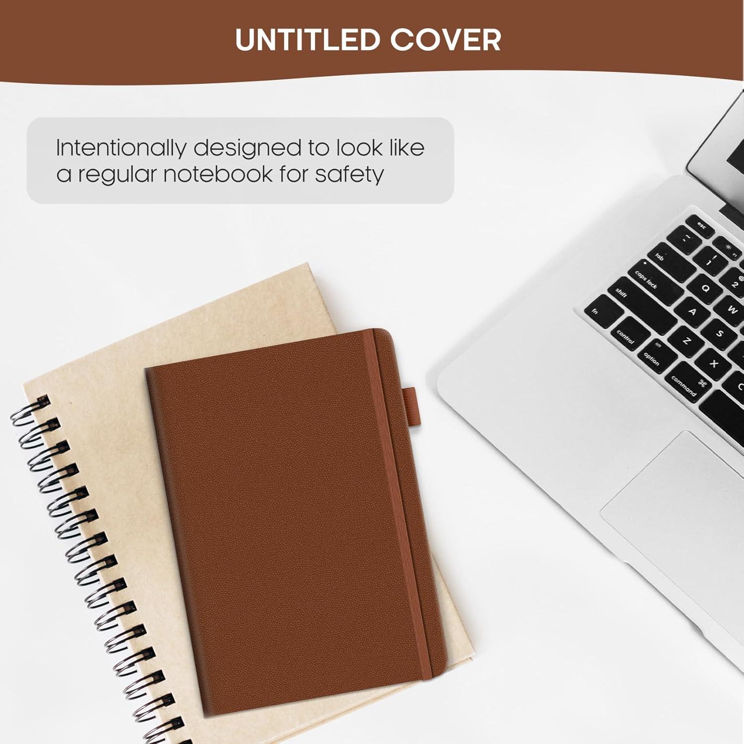 image:imageTaja Password Keeper Book with Alphabetical Tabs Small Password Books for Seniors Password Notebook for Internet Website Address Log in Detail Password Logbook to Help You Stay Organized Rose GoldBBrown