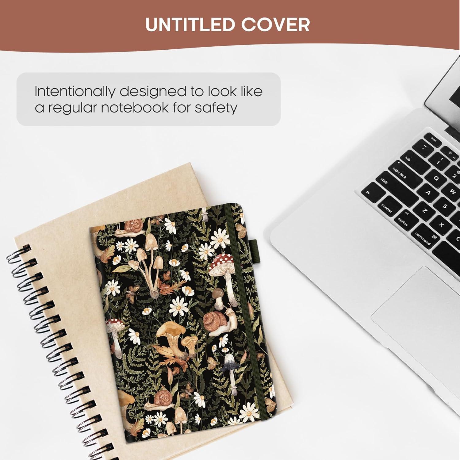 image:imageTaja Password Keeper Book with Alphabetical Tabs Small Password Books for Seniors Password Notebook for Internet Website Address Log in Detail Password Logbook to Help You Stay Organized Rose GoldEMushroom