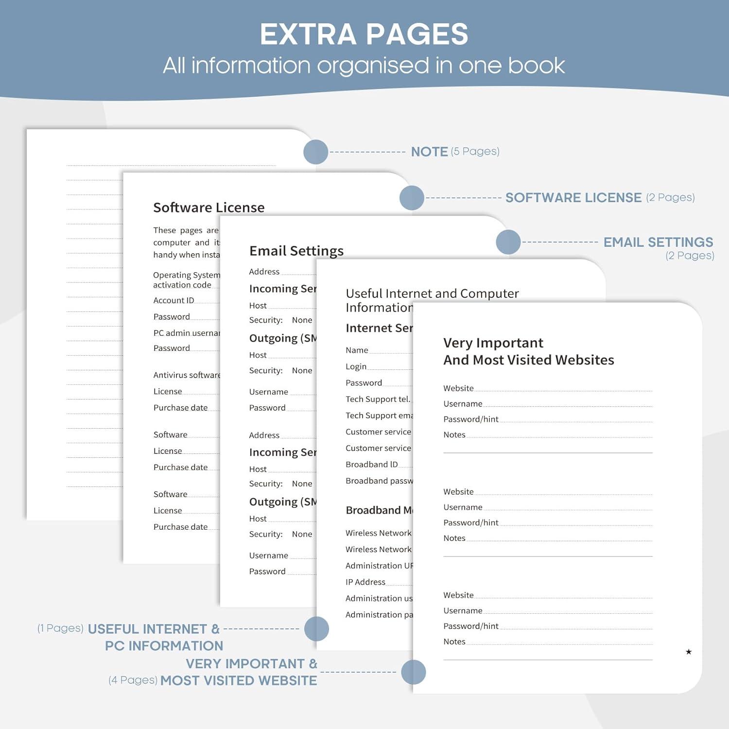 image:imageTaja Password Keeper Book with Alphabetical Tabs Small Password Books for Seniors Password Notebook for Internet Website Address Log in Detail Password Logbook to Help You Stay Organized Rose GoldDButterfly Peony