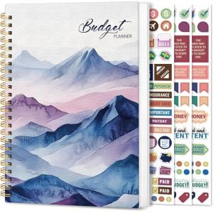 image:imageAesthetic Budget Planner  Monthly Finance Planner with Expense Tracker Undated Bill Organizer Budget Notebook to Manage Your Finances Account Budget Book  Celestial GardenBDistant Peaks