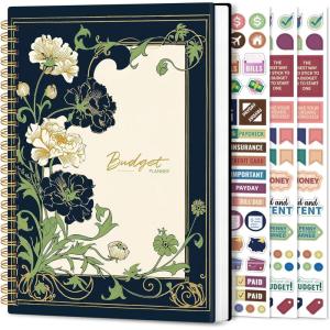 image:imageAesthetic Budget Planner  Monthly Finance Planner with Expense Tracker Undated Bill Organizer Budget Notebook to Manage Your Finances Account Budget Book  Celestial GardenVFloral Dream