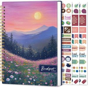 image:imageAesthetic Budget Planner  Monthly Finance Planner with Expense Tracker Undated Bill Organizer Budget Notebook to Manage Your Finances Account Budget Book  Celestial GardenRTwilight Bloom