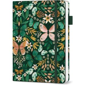 image:imageTaja Address Book with Alphabetical TabsHardcover Address Book Large Print for Record Contacts Small Address Book to Store All Your Important Informations in One Place  AquamarineBButterfly
