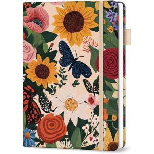 image:imageTaja Address Book with Alphabetical TabsHardcover Address Book Large Print for Record Contacts Small Address Book to Store All Your Important Informations in One Place  AquamarineZSunflower